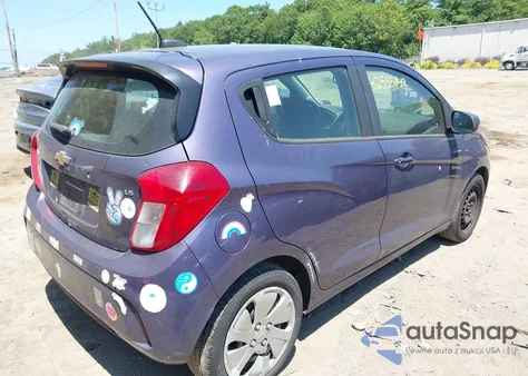 2016 Chevrolet Spark Ls Cvt из США, поврежденный, VIN KL8CB6SA9GC579216